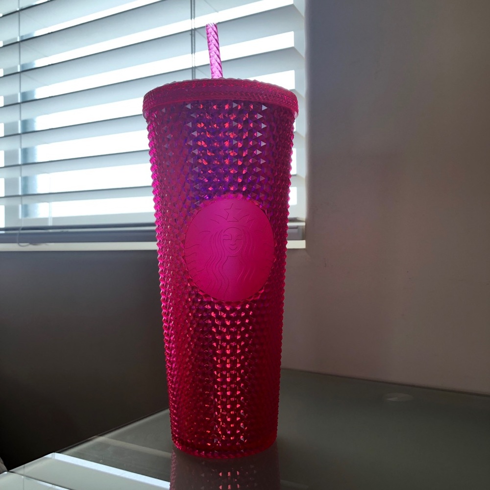 Starbucks Limited Edition Tumbler Pink Studded